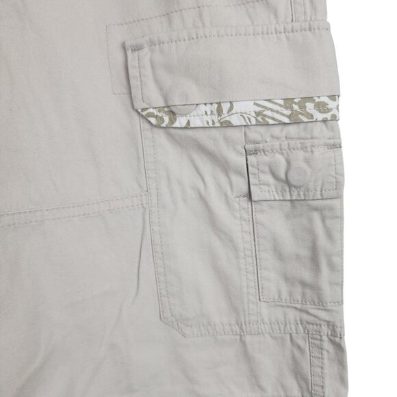 Suko Cargo Shorts Cream Off-White Beige Safari Men's Size 34 - Picture 2 of 10